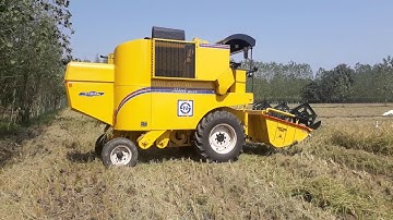 mini ns 29 harvesting in rice 10/2018
