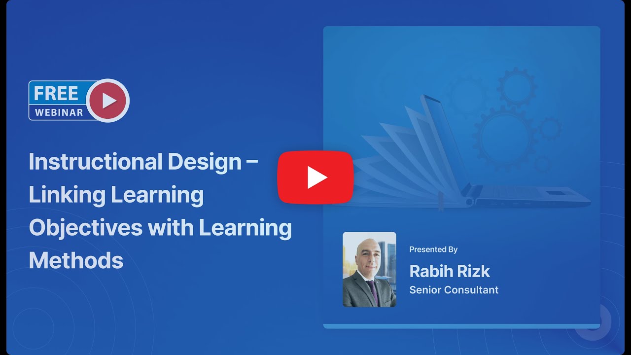 Webinar | Instructional Design - Linking Learning Objectives with ...