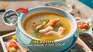 Korean Breakfast Soup - Healthy Homemade Fish Soup