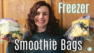 DIY Smoothie Bags for the Freezer