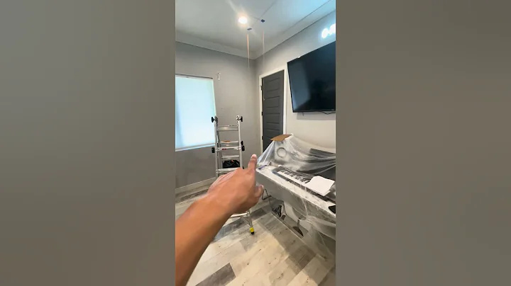 STUDIO INSTALL SETUP Of 7 Of Our (4” & 8”) Bass Traps Including a 4’ x 6’ BASS TRAP CLOUD!