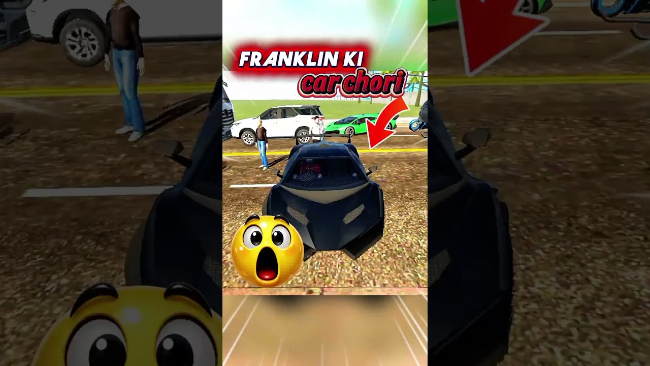 FRANKLIN KI KAR CHORI MICHAEL NE KI #gta #indinbikedrive #indianbikedriving3d