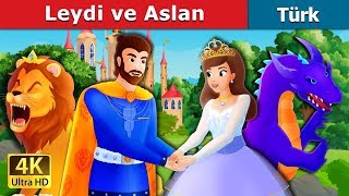 Leydi Ve Aslan The Lady And The Lion Story In Turkish Turkish Fairy Tales