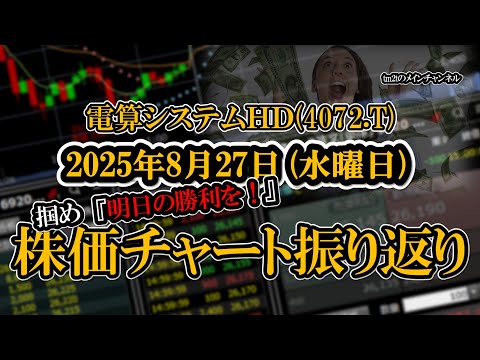 株価チャート振り返りで明日の勝利を！（電算システムＨＤ：4072）