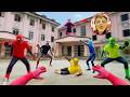 Bros 6 SPIDER-MAN Meets Annabelle Serbian Dancing at the Abandoned...!!! ( FLife Lady POV )
