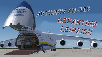 P3DV4.5 | Antonov An-225 | EDDP - EINN | Part 1 - Departure (English)