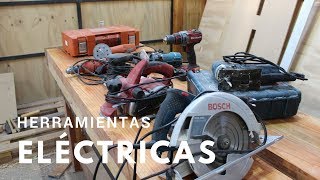 Juntar Me gusta Tres Herramientas básicas para carpintería - Eléctricas - YouTube