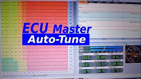 ECU Master initial set-up and basic auto tune.
