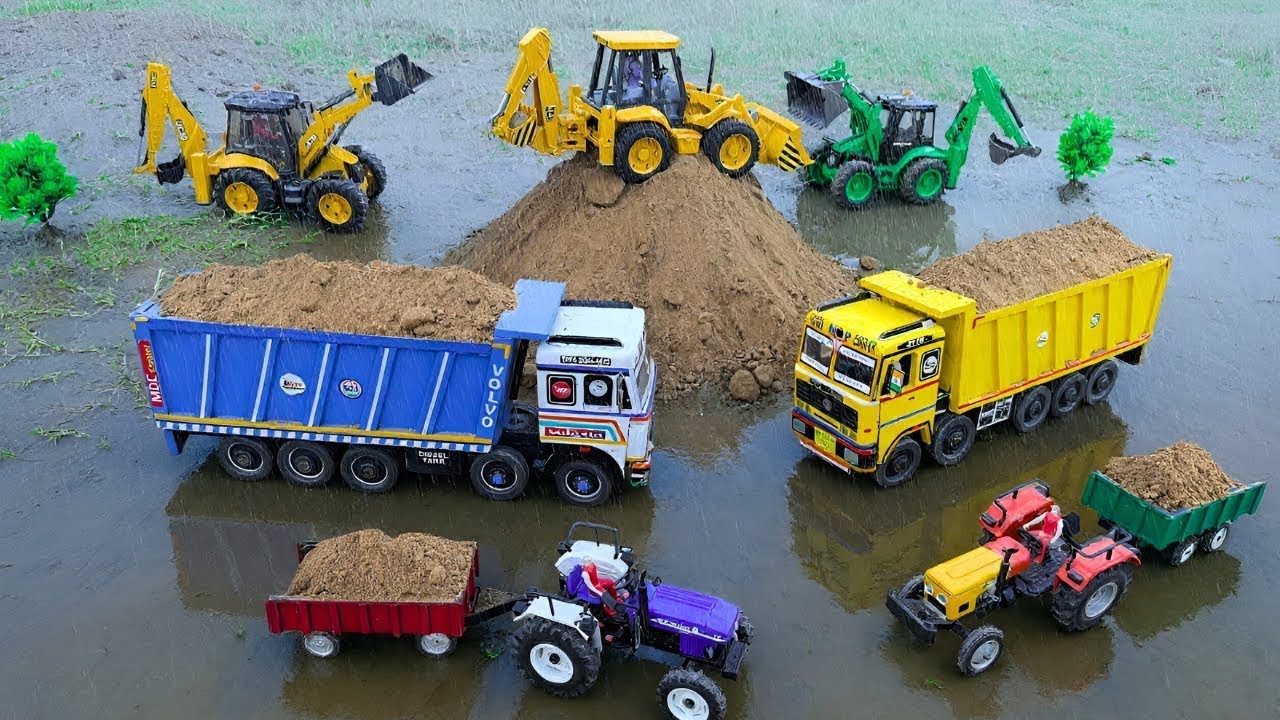 Diy tractor diorama making mini motor water pump science project – DIY Show