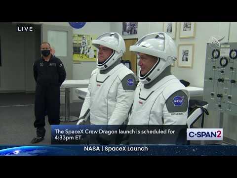 NASA SpaceX Crew Dragon Scrubbed Launch