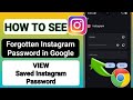 How to See Your Forgotten Instagram Password in Google Chrome (Easy Method)