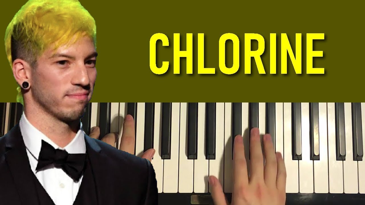 twenty one pilots Chlorine (Piano Tutorial Lesson) YouTube
