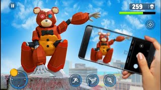 Bear rope hero vice town crime city- , #new game , car robot game- bear Robot Car,  part 3,  games screenshot 3