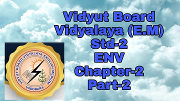 291.Std -2 ,EVS, Chapter-2, Part -2,|  Vidyut Board Vidyalaya | BHAGYESH THAKKAR