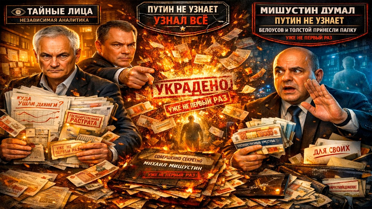 МИШУСТИН НЕ ОЖИДАЛ ЧТО ЕГО СДАДУТ СВОИ: Белоусов и Толстой. Папка. Путин молчал и слушал