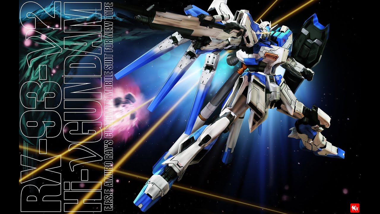 RG 1/144 RX-93-v2 HI-V GUNDAM (COMPLETE FULL BUILD) / RG 하이뉴