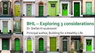 Building for a Healthy Life 2 - Case Studies and Applications - 2022 Summer Learning Programme