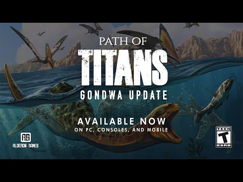 Path of Titans: Gondwa Gameplay Trailer - Featuring Robert Irwin