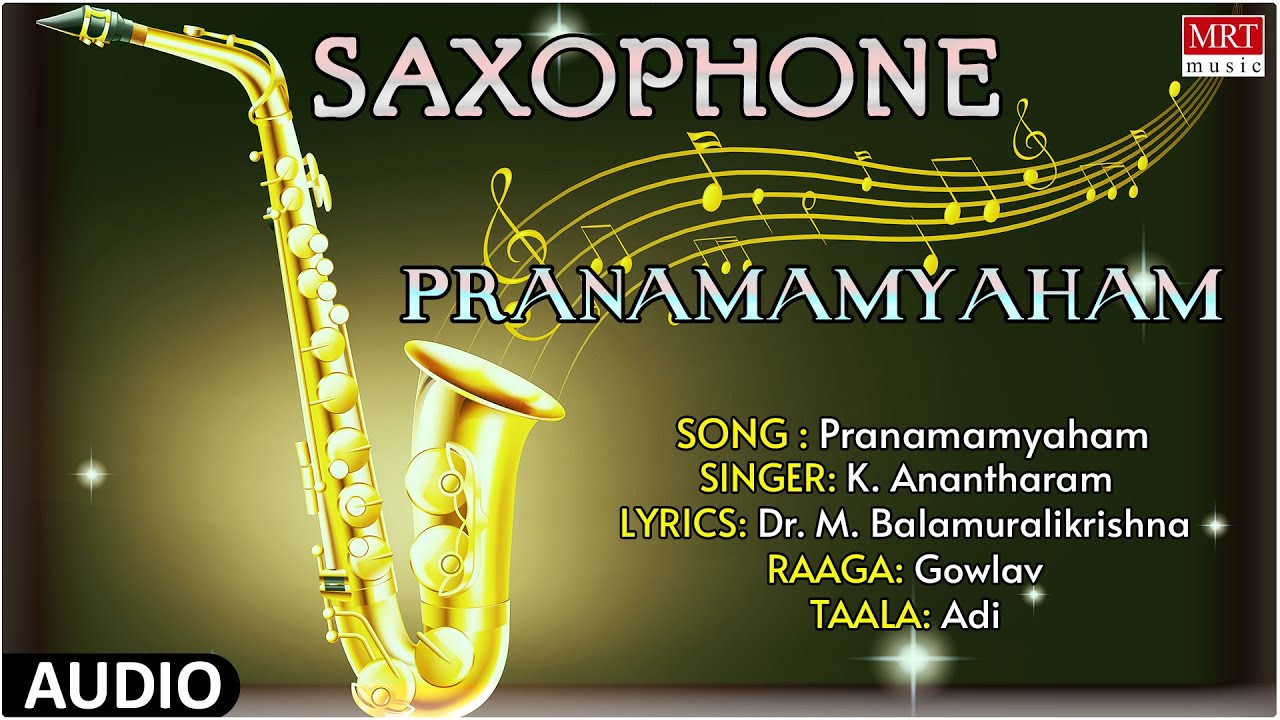 Carnatic Classical Instrumental Saxophone Pranamamyaham By K