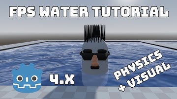 Water Movement  + Visual Effect | Godot 4 FPS Controller Tutorial