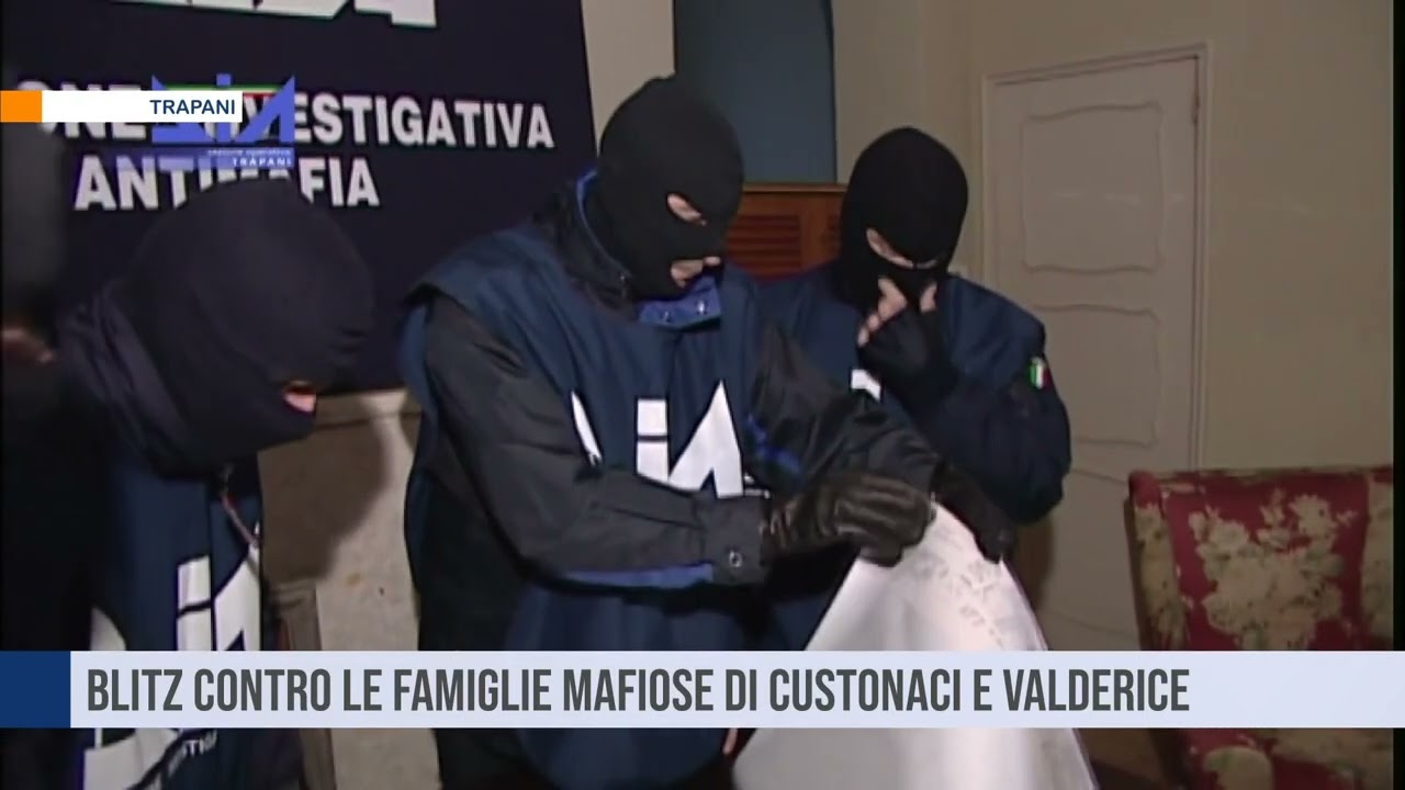 Trapani. Blitz contro le famiglie mafiose di Custonaci e Valderice