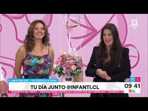 Natalia López deja Canal 13 para irse de post natal | Tu Día | Canal 13