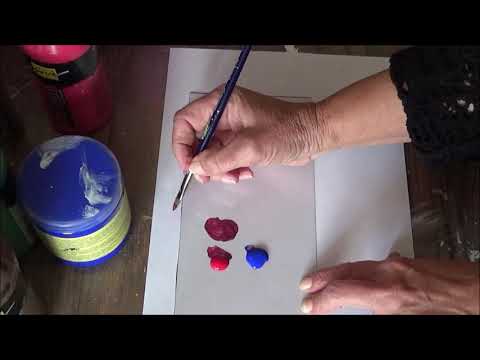 Videó: Hogyan Keverjük össze A Lila Festéket
