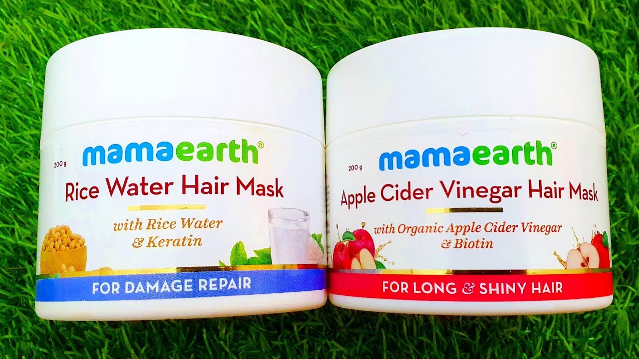 Mamaearth Rice water hairmask review & demo | RARA | longer stronger shiner  hair | - YouTube