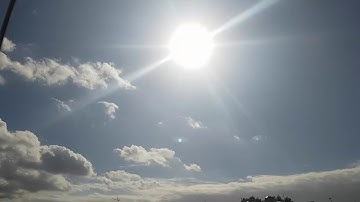 [FHD] S7 Edge 1 Minute Clouds & Sun Hyperlapse/Timelapse Video - 1 Hour Recording !!!