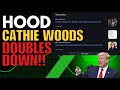 Cathie Woods Doubles Down on $HOOD Stock