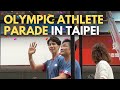Taiwan celebrates Olympic athletes with parade