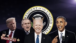 Us Presidents Hangout And Play Monopoly Move To Canada