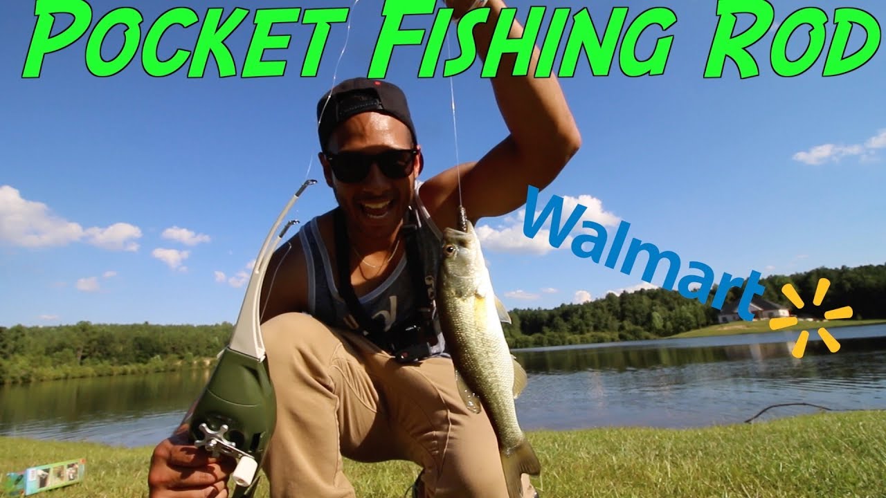 Pocket Fishing Rod from Walmart 