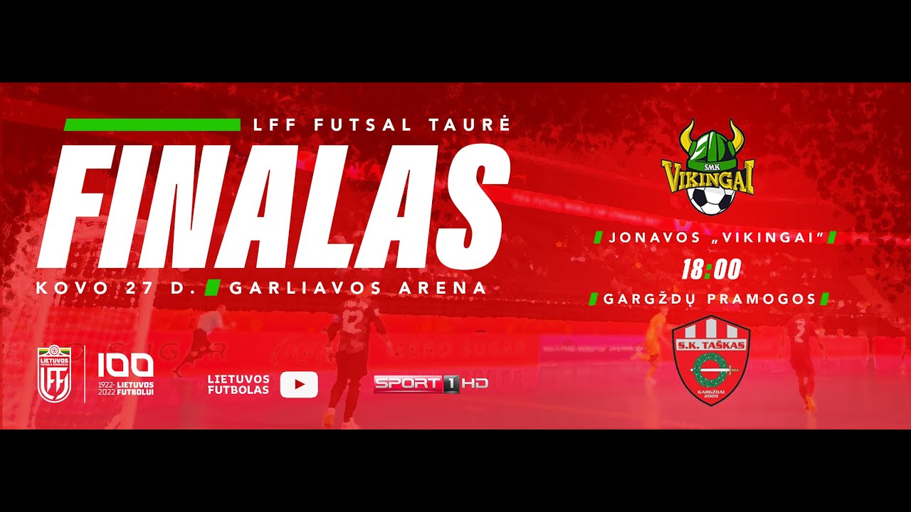LFF Futsal Taurė 2022: Gargždų Pramogos - Jonavos Vikingai