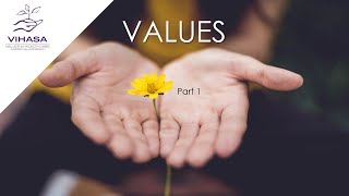 Self-Care Sunday VIHASA Workshop: Module 'Values Part 1' conducted on 23 May 2021