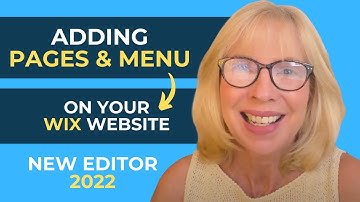 #4 How to Add Pages and a Menu to your Wix Website
