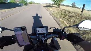 a short ride with the cb650 // beginner rider