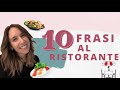 10 FRASI UTILI per parlare in INGLESE al RISTORANTE