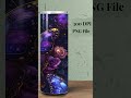 Butterfly Tumbler Wrapping PNG Magical Roses Fantasy Sublimation 20oz Skinny Tumbler #sublimationpng
