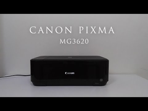Video: Apakah Canon Pixma mg3620 dilengkapi dengan tinta?