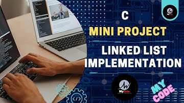 Mini project linked list implementation  using C.||DSA||C