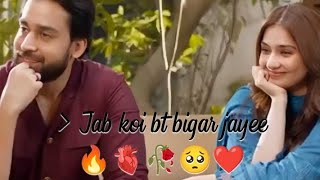 Jab koi bt bigar jayee||shibra shameer new video don't mis this video please support subscribe now❤️