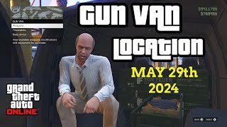 Gun Van Location Today | MAY 29th 2024 | GTA 5 ONLINE | UP N ATOMIZER IN STOCK TODAY
