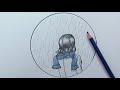 رسم سهل رسم بنت من الخلف في المطر بالرصاص للمبتدئين خطوة بخطوة How To Draw A Girl In The Rain Easy رسم سهل رسم بنت من الخلف في المطر بالرصاص للمبتدئين خطوة بخطوة How To Draw A Girl In The Rain Easy