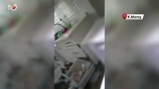 Artçı Sarsıntılar Arasında 7. Katta Mahsur Kalan Kediyi Kurtardı