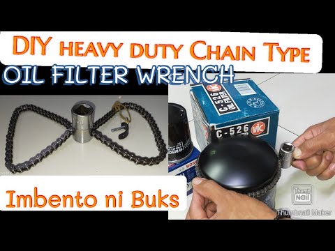 Video: Paano ka gumawa ng oil filter wrench?