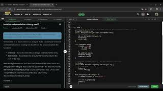 Serialize and deserialize a binary tree | 02-05-2024 | GFG | POTD | JAVA | GeeksforGeeks