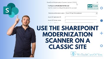 Use the SharePoint Modernization Scanner on a Classic Site