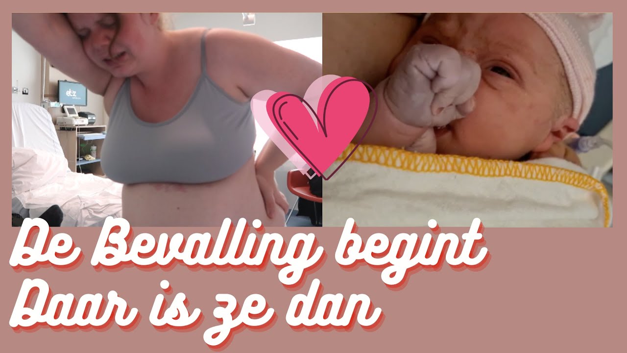 DE BEVALLING BEGINT 💖 | ZWANGERSCHAPS VLOG | DJENN