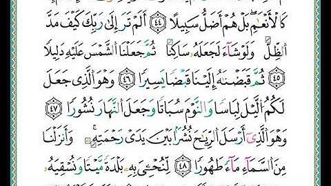 ختمة مصحف التجويد برواية الدوري الصفحة رقم  364